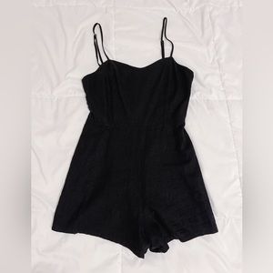 Black Romper Dress